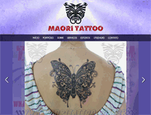 Tablet Screenshot of maoritattoo.com.br